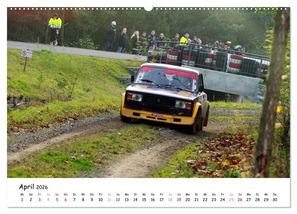Lausitzrallye Histo EM (CALVENDO Wandkalender 2026)