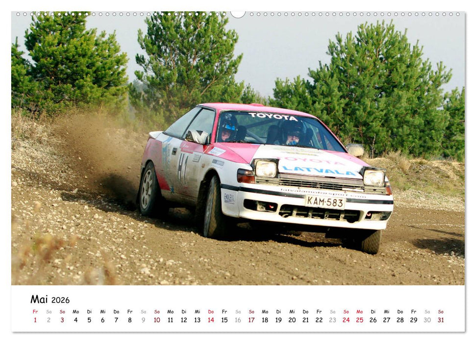 Lausitzrallye Histo EM (CALVENDO Wandkalender 2026)