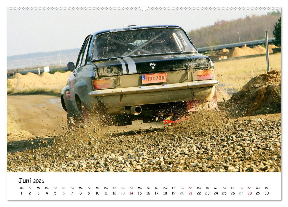 Lausitzrallye Histo EM (CALVENDO Wandkalender 2026)