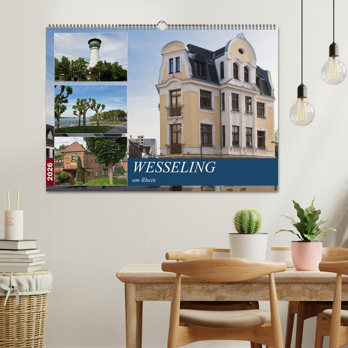 Wesseling am Rhein (CALVENDO Wandkalender 2026)