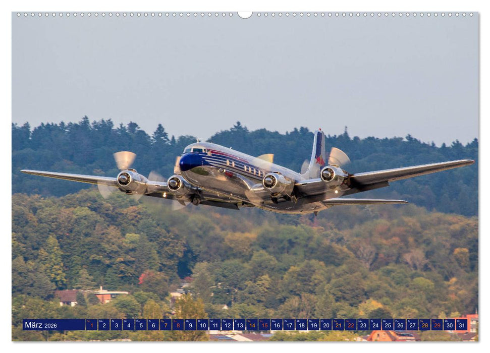 Faszination Fliegerei (CALVENDO Wandkalender 2026)