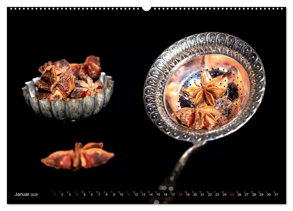 Moody Food - Mystische Küchen Stillleben (CALVENDO Wandkalender 2026)