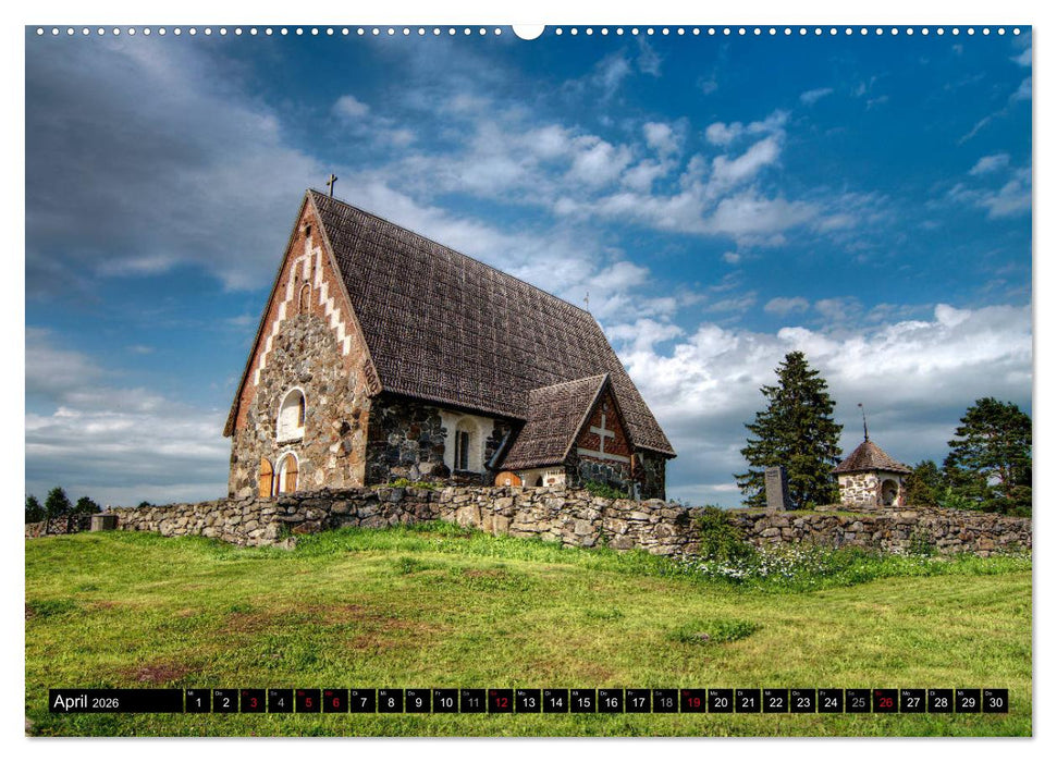 Südliches Finnland (CALVENDO Wandkalender 2026)