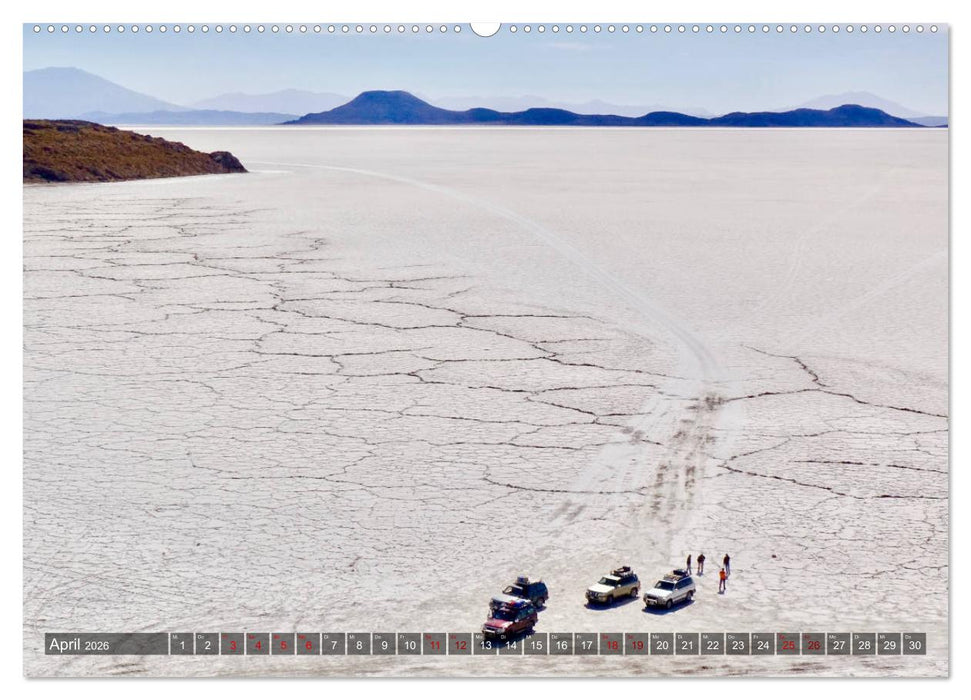 Peru Bolivien Chile (CALVENDO Wandkalender 2026)