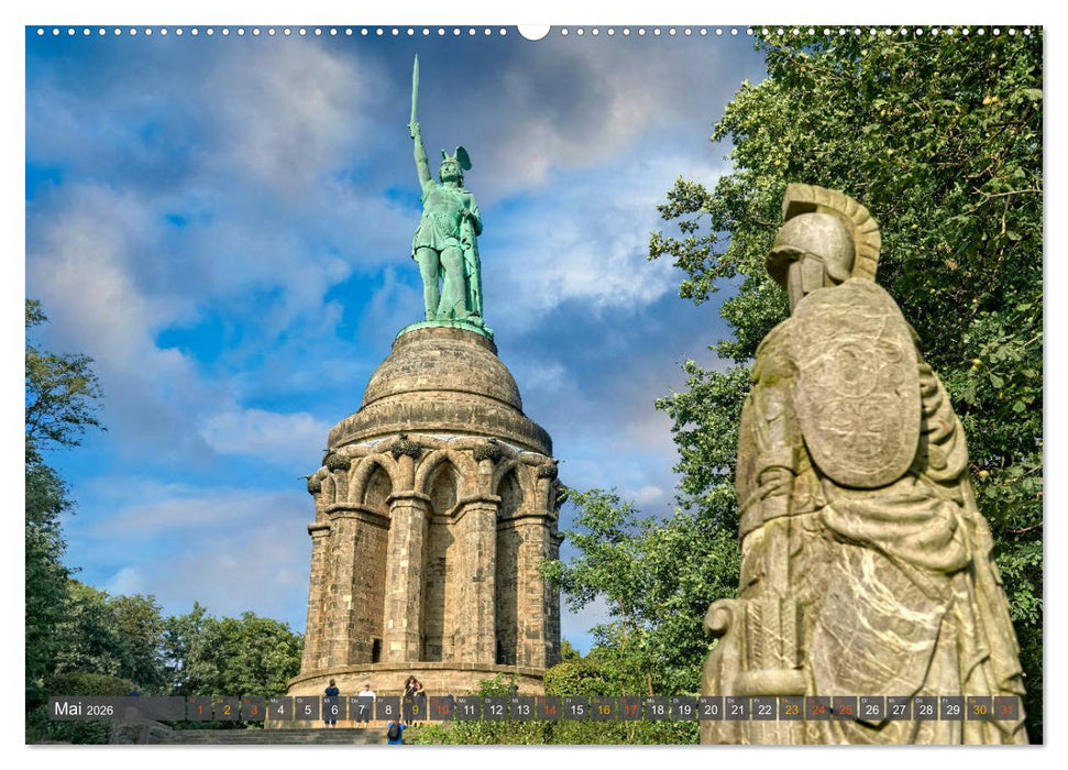 Detmold - Ein- und Ausblicke von Andreas Voigt (CALVENDO Wandkalender 2026)