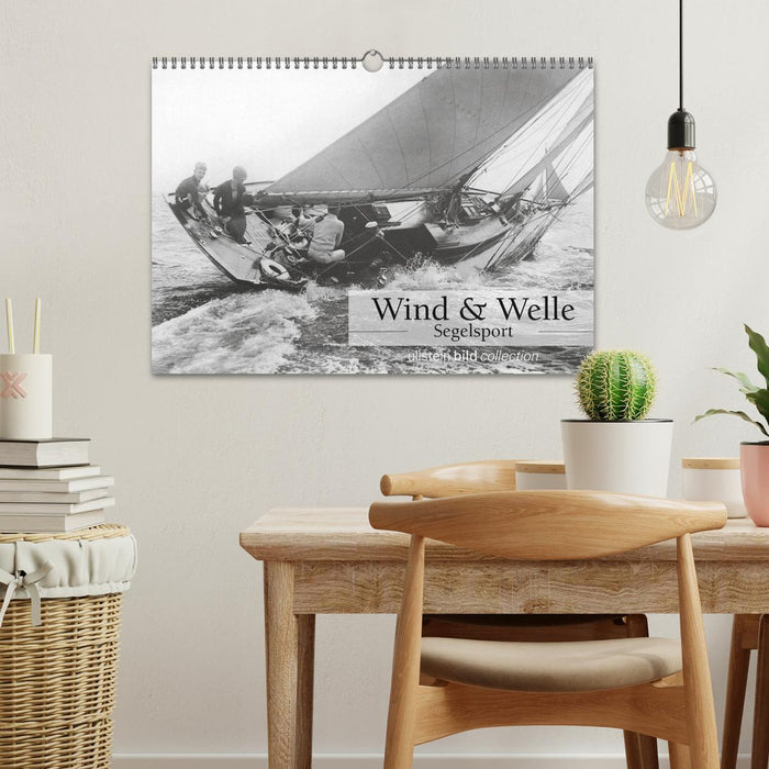 Wind & Welle - Segelsport (CALVENDO Wandkalender 2026)