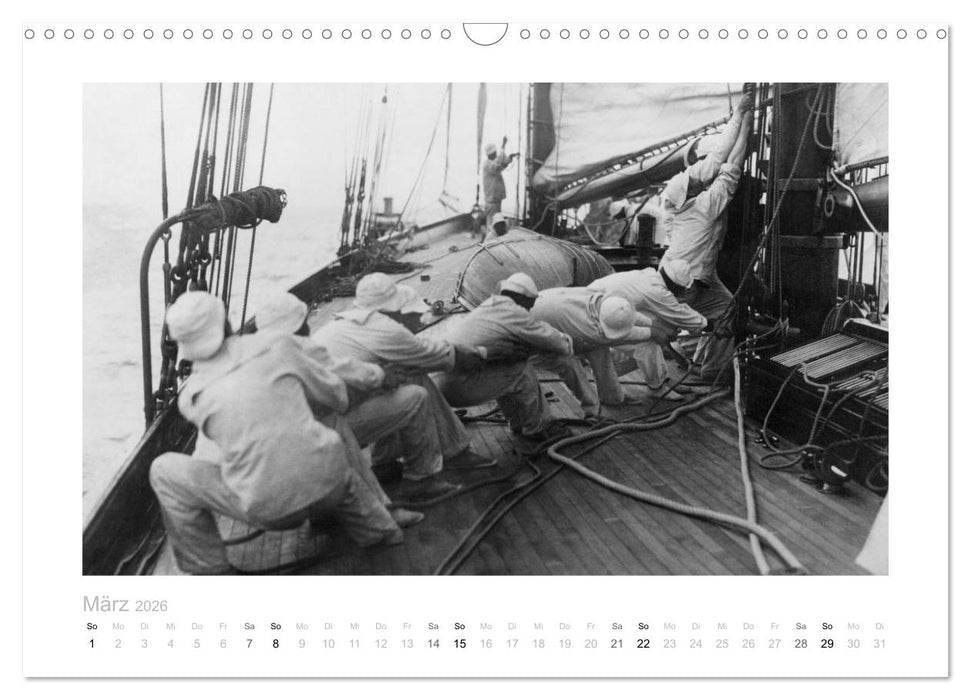 Wind & Welle - Segelsport (CALVENDO Wandkalender 2026)