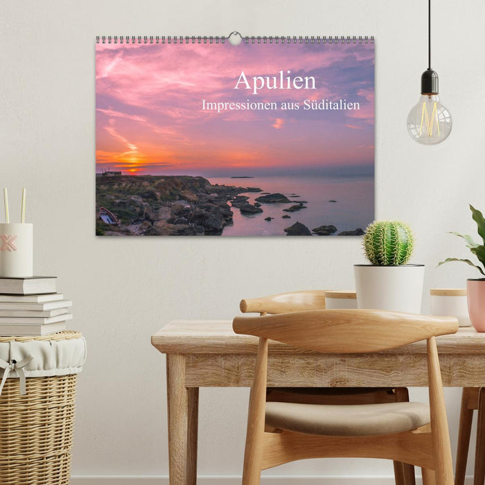 Apulien - Impressionen aus Süditalien (CALVENDO Wandkalender 2026)