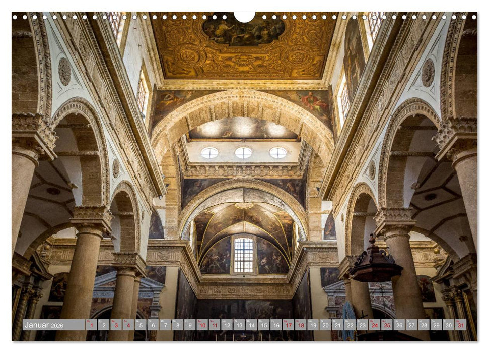 Apulien - Impressionen aus Süditalien (CALVENDO Wandkalender 2026)