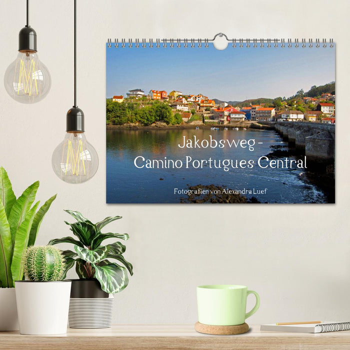 Jakobsweg - Camino Portugues Central (CALVENDO Wandkalender 2026)