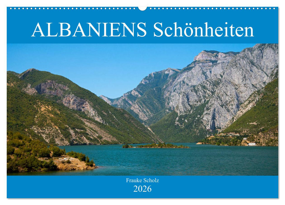 ALBANIENS Schönheiten (CALVENDO Wandkalender 2026)