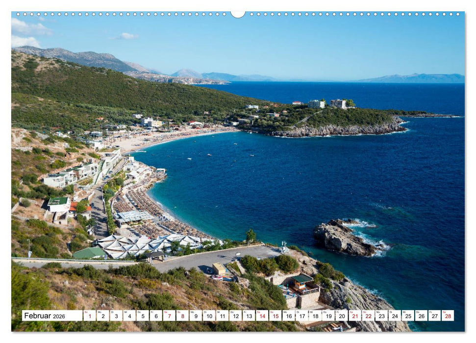 ALBANIENS Schönheiten (CALVENDO Wandkalender 2026)