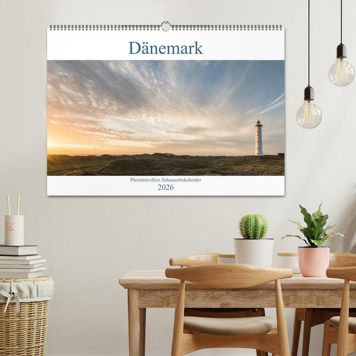 Dänemark - Phototravellers Sehnsuchtskalender (CALVENDO Wandkalender 2026)