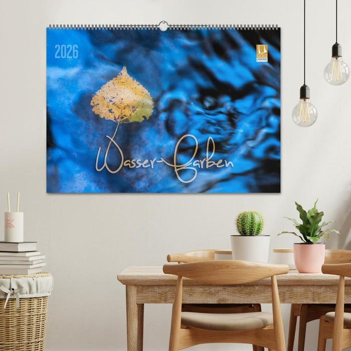 Wasser-Farben (CALVENDO Wandkalender 2026)