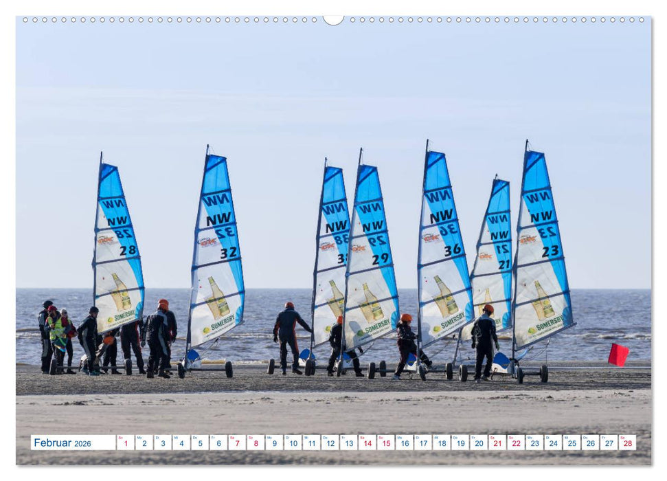 St. Peter-Ording Stranderlebnisse (CALVENDO Premium Wandkalender 2026)