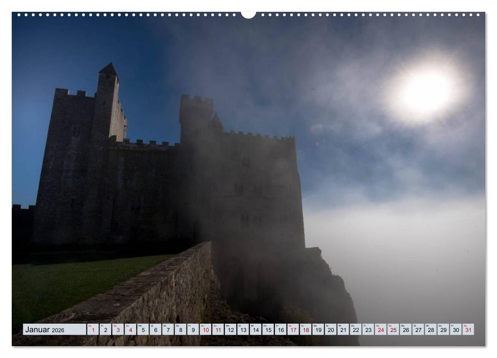 Mystische Dordogne (CALVENDO Wandkalender 2026)