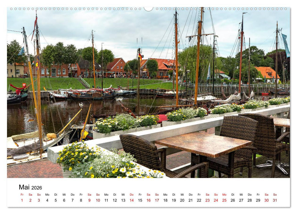 Wilhelmshaven und Umland - Idyllische Motive von Häfen, Meer und Landschaft (CALVENDO Wandkalender 2026)