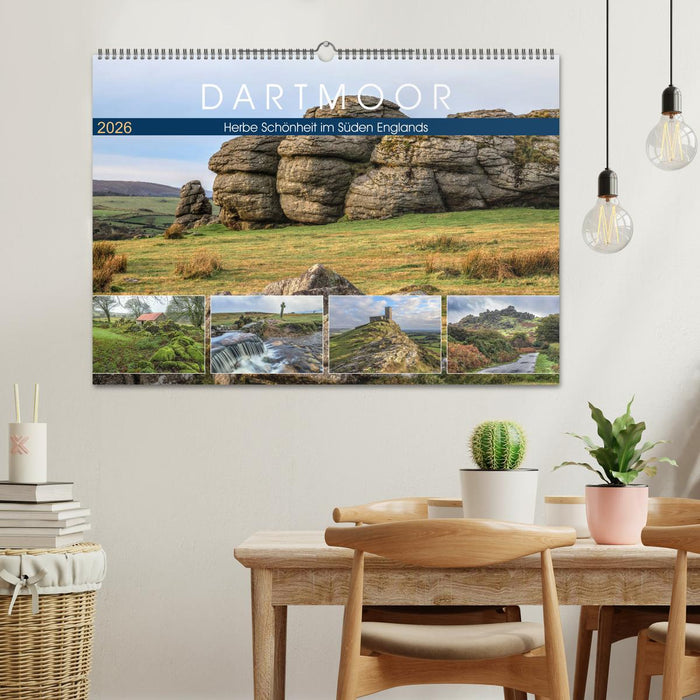 Dartmoor, herbe Schönheit im Süden Englands (CALVENDO Wandkalender 2026)