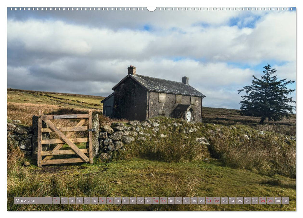 Dartmoor, herbe Schönheit im Süden Englands (CALVENDO Wandkalender 2026)