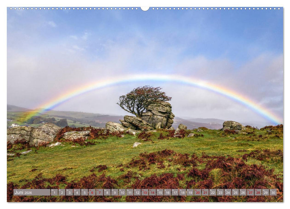 Dartmoor, herbe Schönheit im Süden Englands (CALVENDO Wandkalender 2026)
