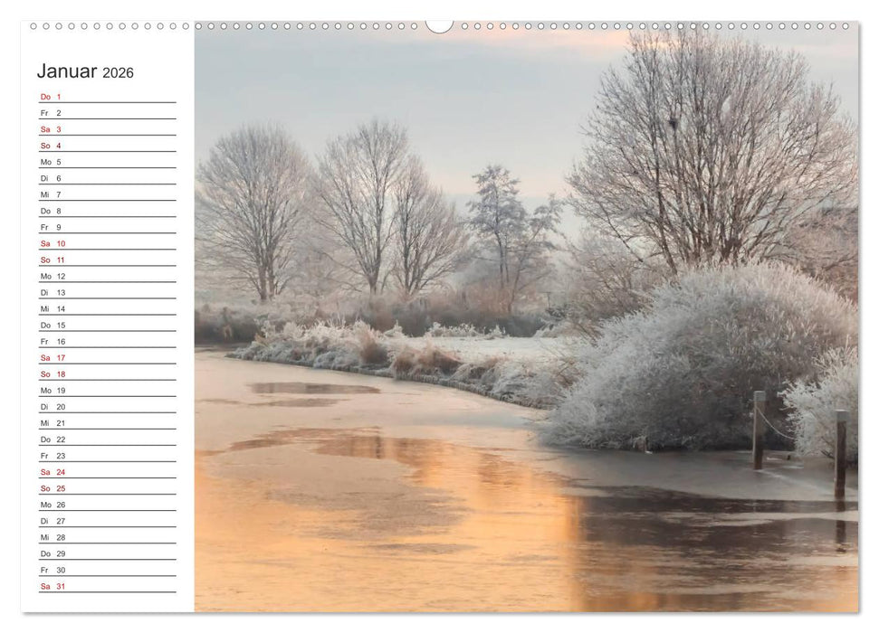 Worpswede - Naturschönheiten im Teufelsmoor (CALVENDO Wandkalender 2026)