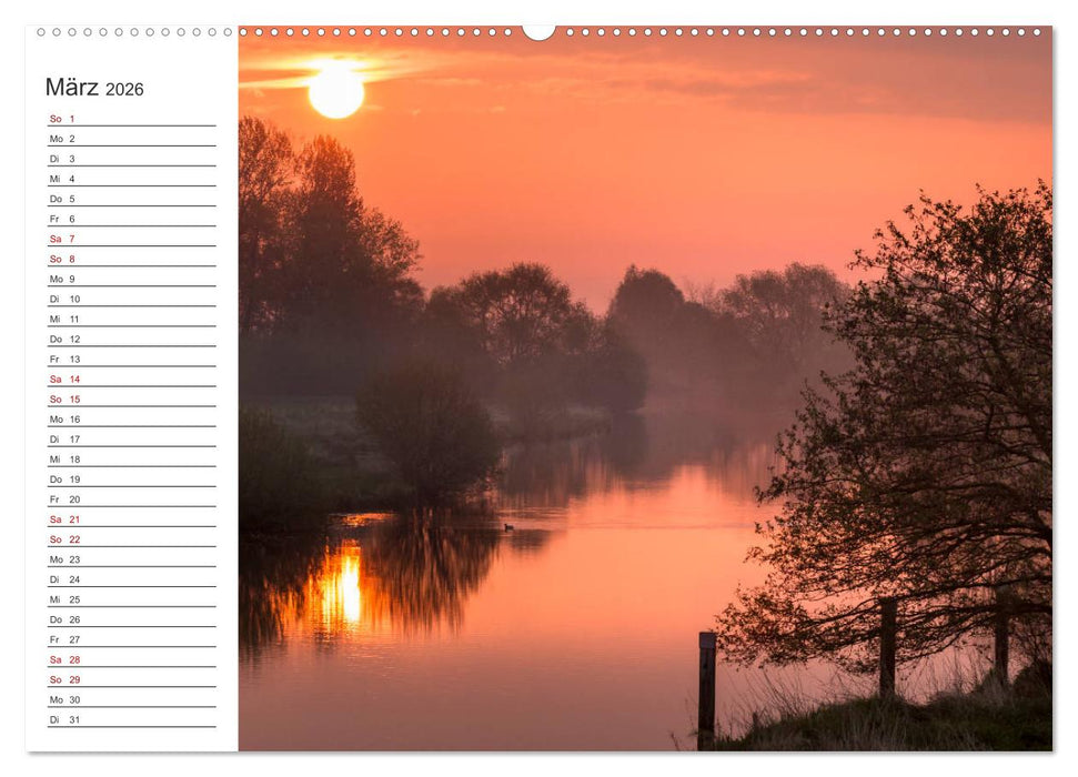 Worpswede - Naturschönheiten im Teufelsmoor (CALVENDO Wandkalender 2026)