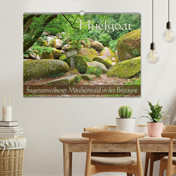 Huelgoat - Sagenumwobener Märchenwald in der Bretagne (CALVENDO Wandkalender 2026)