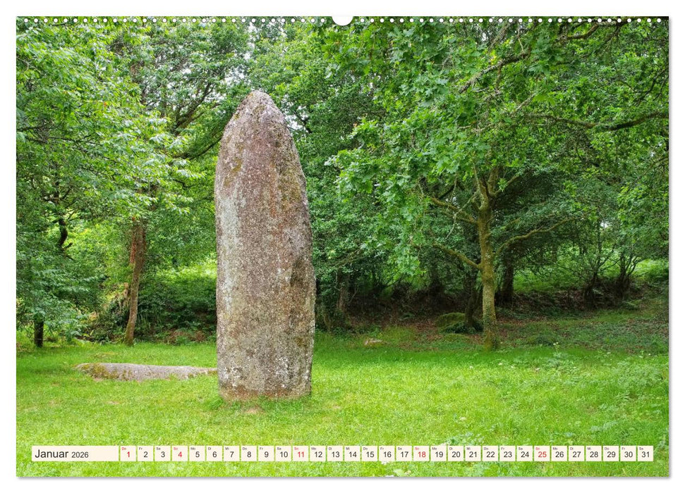 Huelgoat - Sagenumwobener Märchenwald in der Bretagne (CALVENDO Wandkalender 2026)