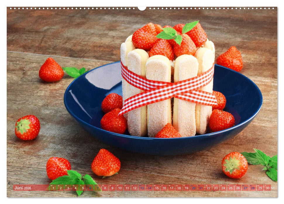 DESSERTVARIATIONEN (CALVENDO Wandkalender 2026)