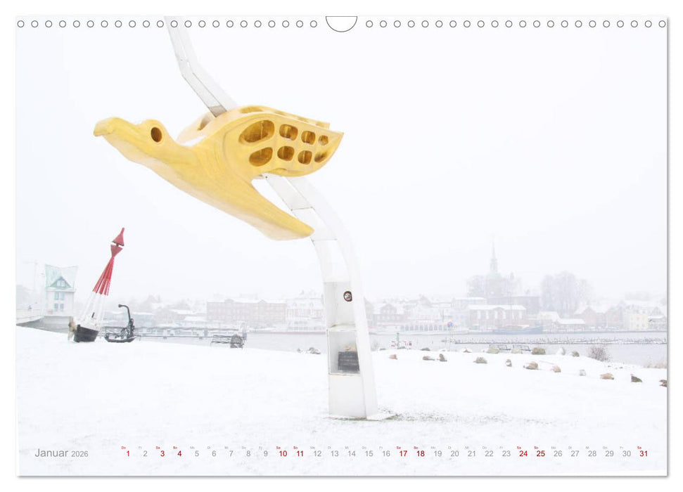 Kappeln und Angeln - Zwischen Ostsee und Schlei (CALVENDO Wandkalender 2026)