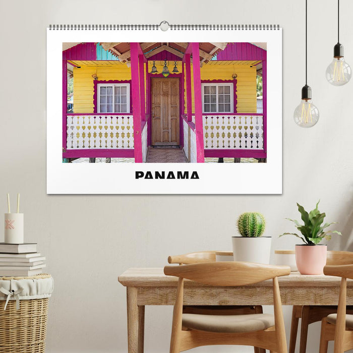 Panama - Streifzüge durch atemberaubende Küsten-, Berg- und Stadtlandschaften (CALVENDO Wandkalender 2026)