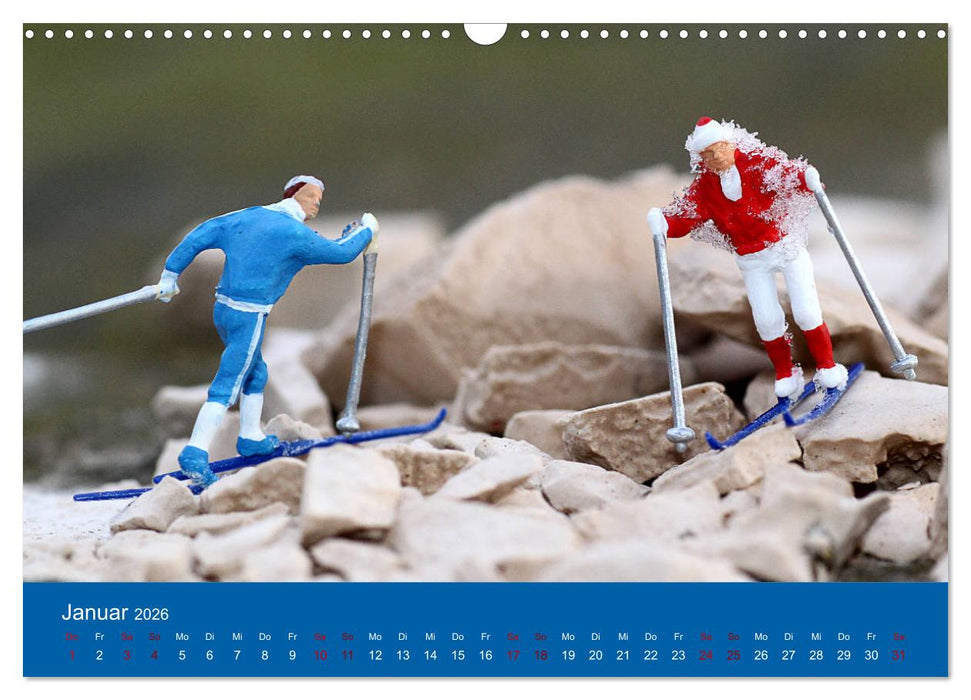 Miniaturen - Klein ganz groß (CALVENDO Wandkalender 2026)