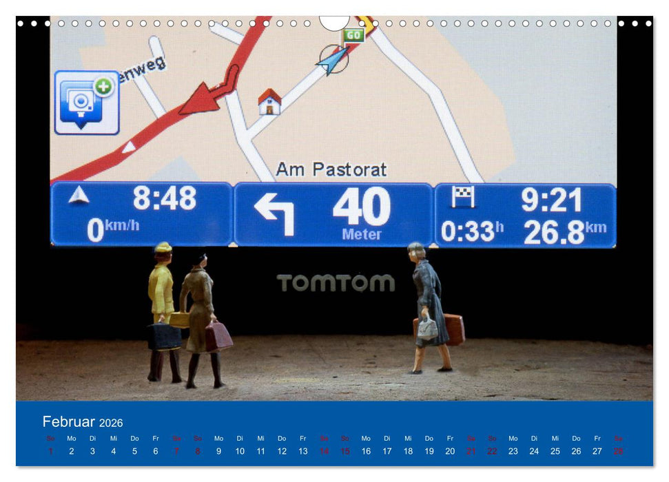 Miniaturen - Klein ganz groß (CALVENDO Wandkalender 2026)