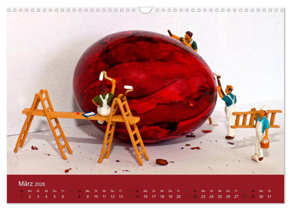 Miniaturen - Klein ganz groß (CALVENDO Wandkalender 2026)