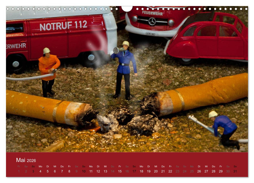 Miniaturen - Klein ganz groß (CALVENDO Wandkalender 2026)