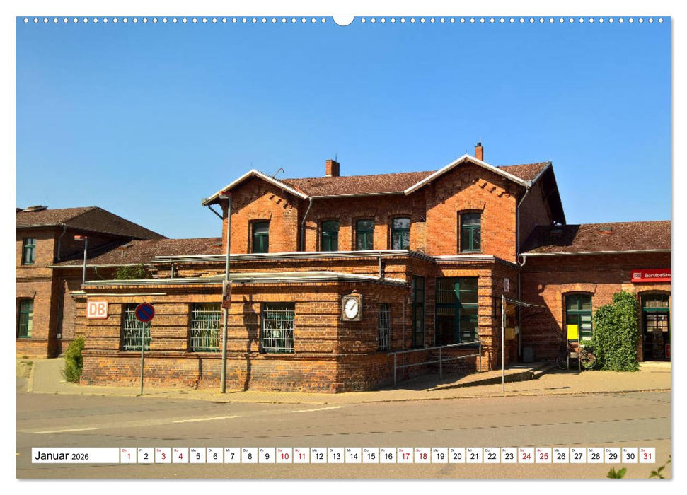 Parchim - Idyllische Kleinstadt an der Elde (CALVENDO Wandkalender 2026)