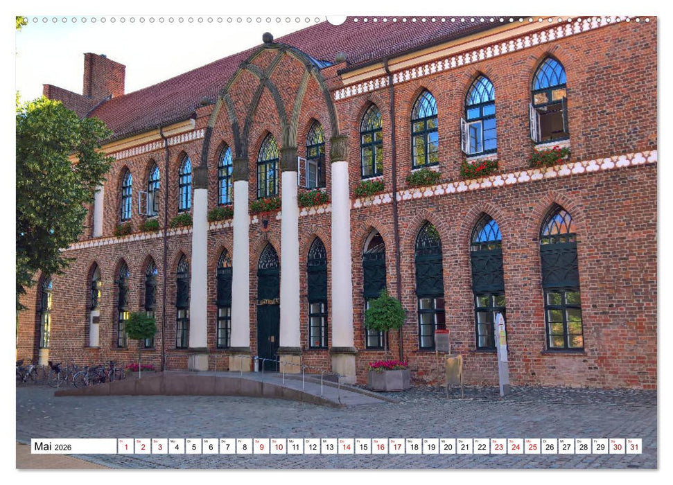 Parchim - Idyllische Kleinstadt an der Elde (CALVENDO Wandkalender 2026)