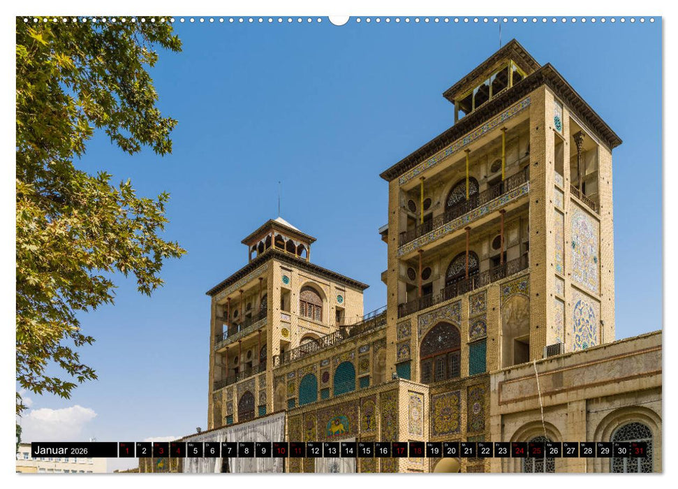 Iran - Persische Impressionen (CALVENDO Wandkalender 2026)