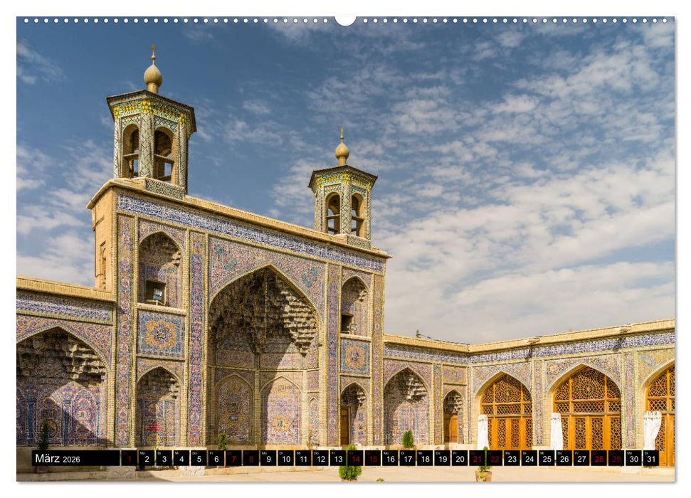 Iran - Persische Impressionen (CALVENDO Wandkalender 2026)