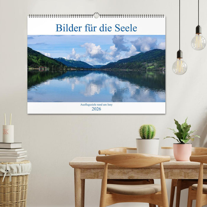 Ausflugsziele rund um Isny (CALVENDO Wandkalender 2026)