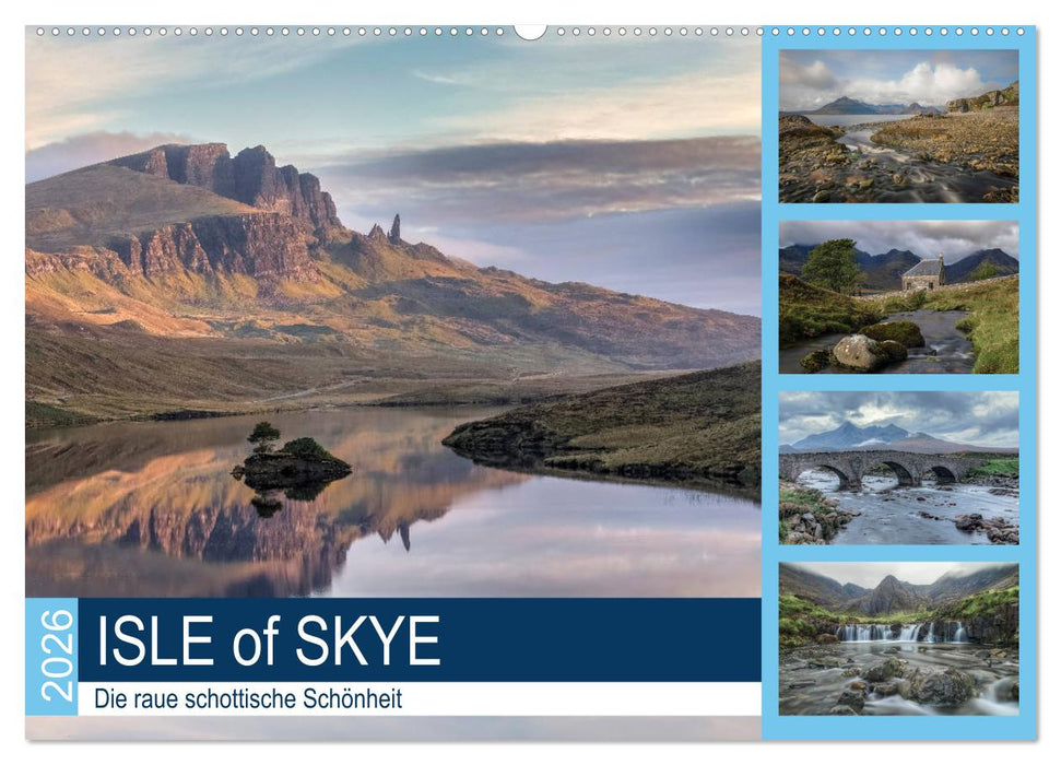 Isle of Skye, die raue schottische Schönheit (CALVENDO Wandkalender 2026)