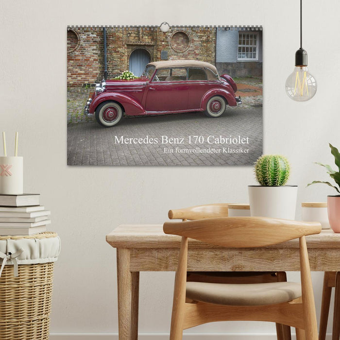 Mercedes Benz 170 Cabriolet (CALVENDO Wandkalender 2026)