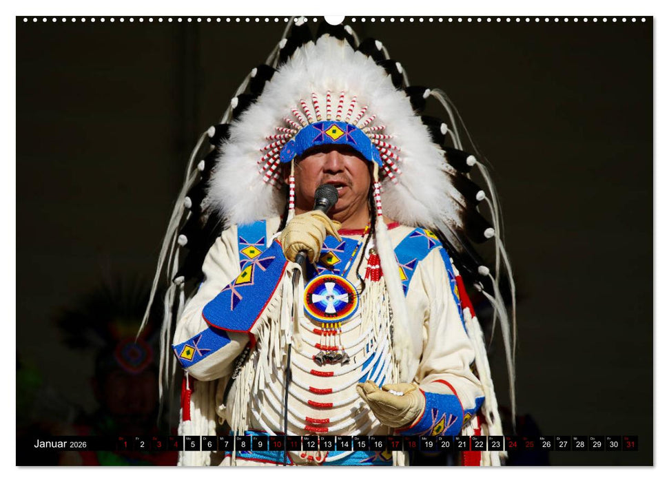 Auf den Spuren der Indianer - Unterwegs in Nordamerika (CALVENDO Wandkalender 2026)