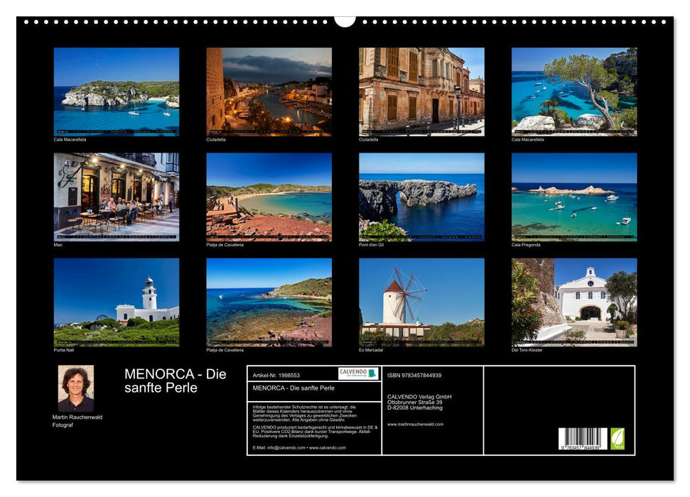 MENORCA - Die sanfte Perle (CALVENDO Wandkalender 2026)