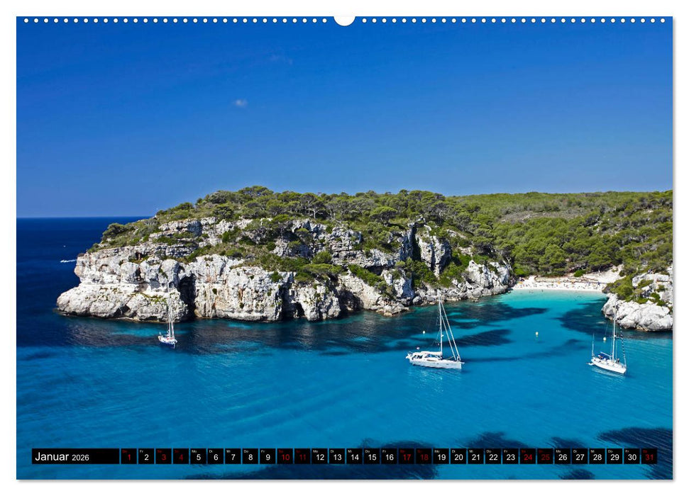 MENORCA - Die sanfte Perle (CALVENDO Wandkalender 2026)