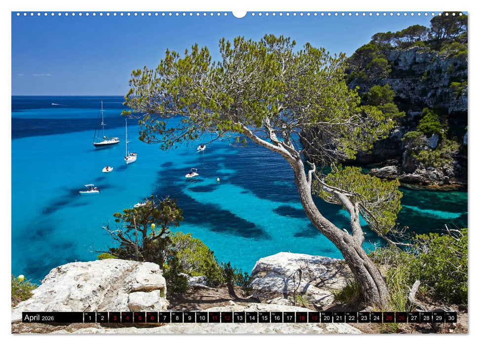 MENORCA - Die sanfte Perle (CALVENDO Wandkalender 2026)