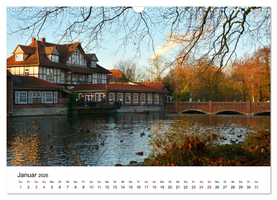 Uelzen Impressionen (CALVENDO Wandkalender 2026)