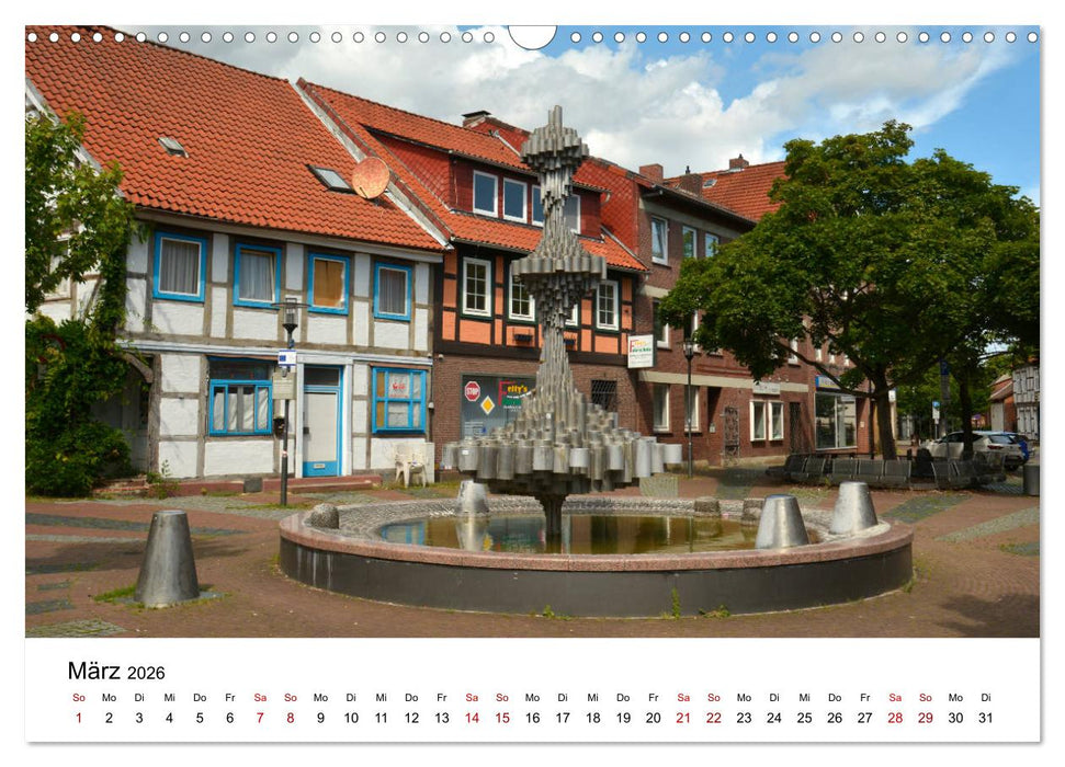 Uelzen Impressionen (CALVENDO Wandkalender 2026)
