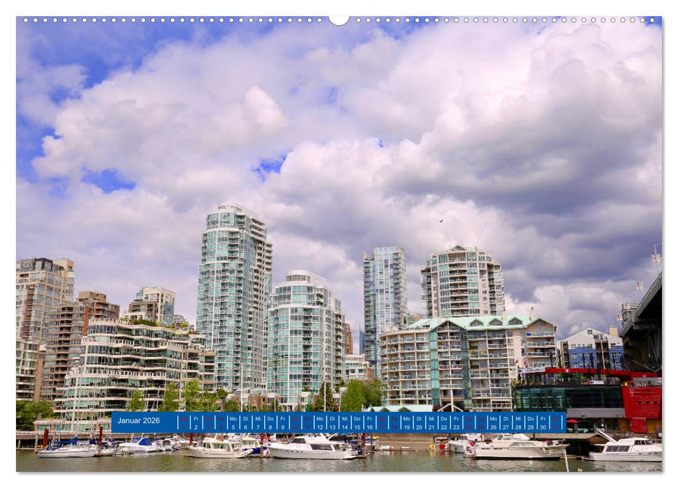 Vancouver - Träumen zwischen Wolken und Meer (CALVENDO Wandkalender 2026)