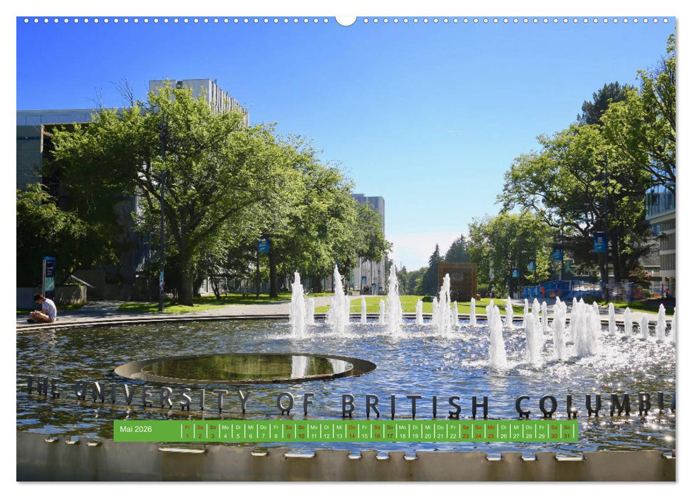 Vancouver - Träumen zwischen Wolken und Meer (CALVENDO Wandkalender 2026)